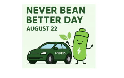 Celebrate Never Bean Better Day with Green Bean Battery