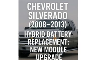 Chevrolet Silverado (2008–2013) Hybrid Battery Replacement: New Module Upgrade