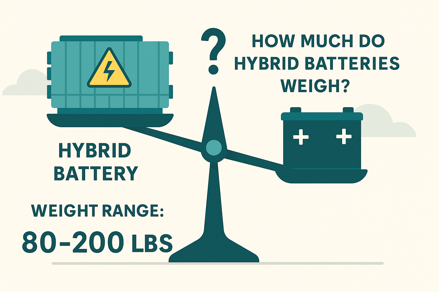Hybrid Battery Weight