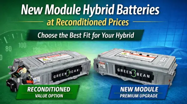 New module batteries & reconditioned batteries