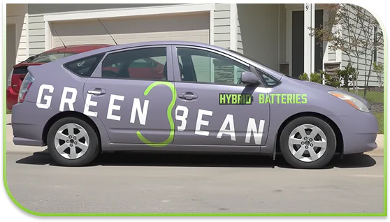 Green Bean Battery Installation Car Mobile