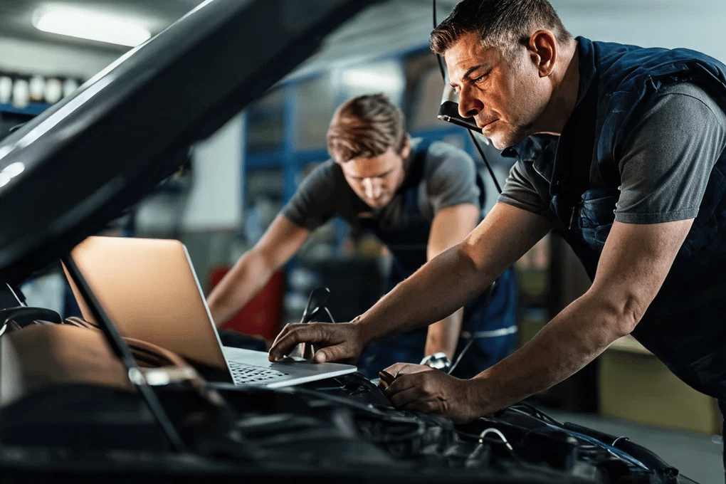 Installers Diagnosing